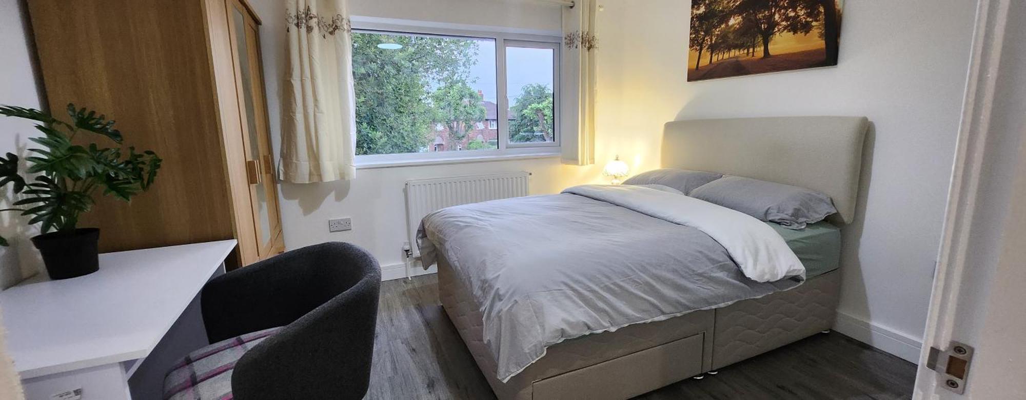 White House Ensuite Double Bedroom Warrington Kültér fotó